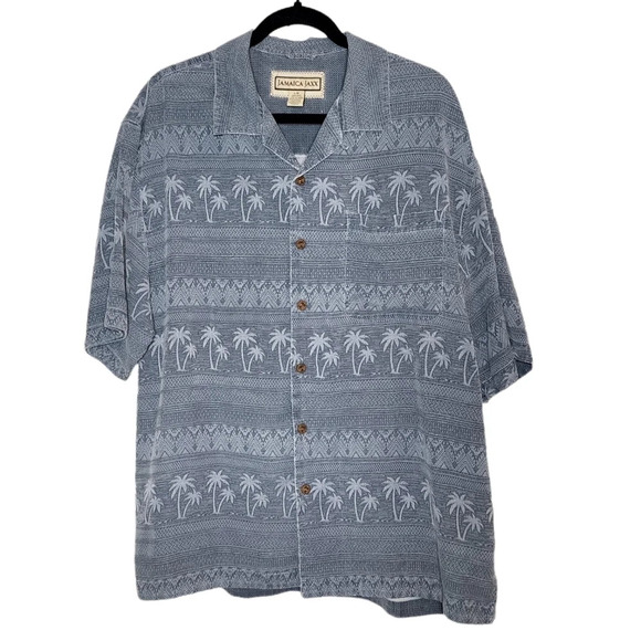 Jamaica Jaxx SILK Hawaiian shirt - Picture 3 of 14